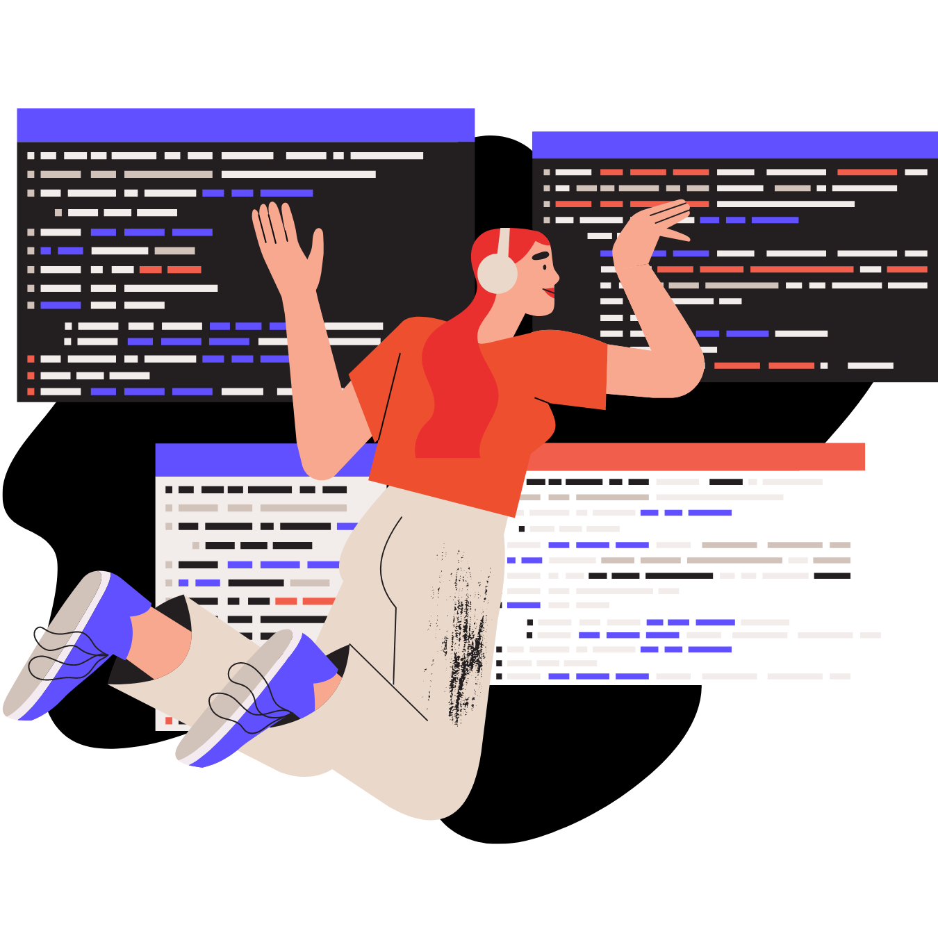 Web Design Illustration Instagram posts (1)