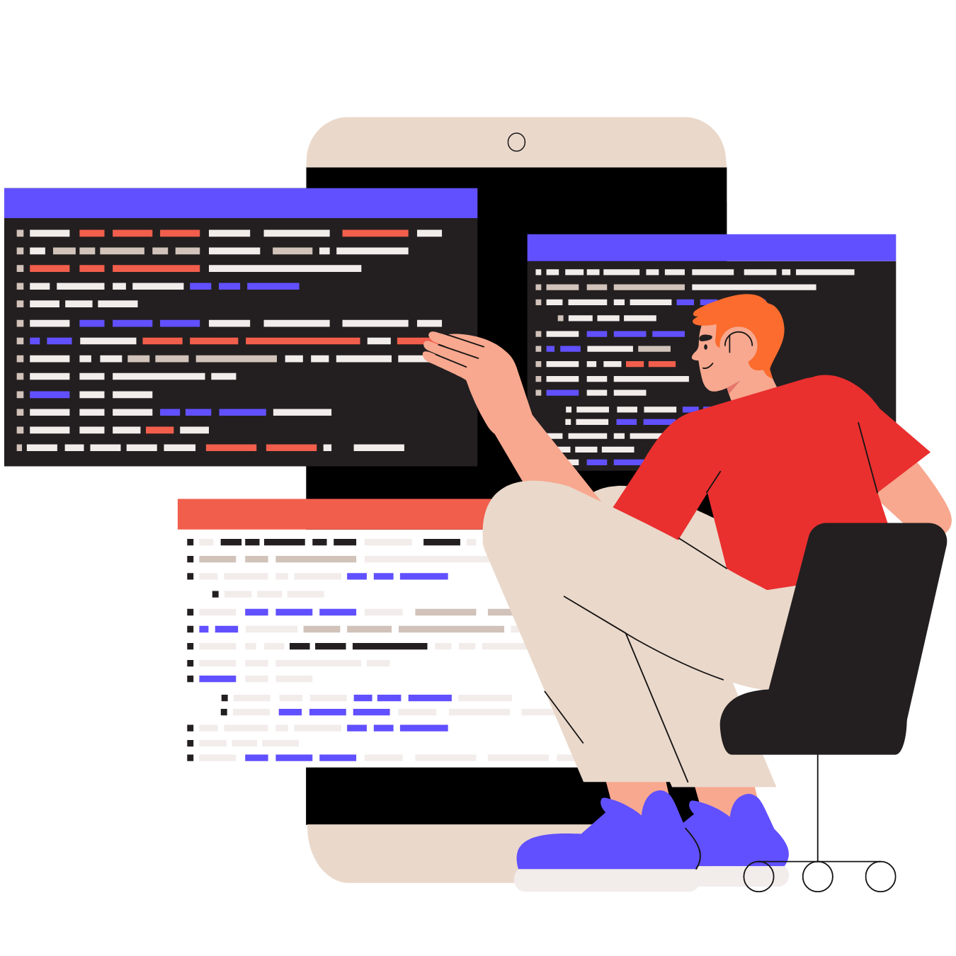 Web Design Illustration Instagram posts
